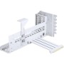 PHANTEKS Vertical GPU Bracket White, PCIe-Standard 4.0 x16 Riser Cable, DRGB 220mm PHANTEKS - 3